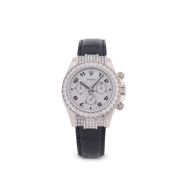 Rolex ROLEX, REF. 116599RBR, DAYTONA, 18K WHITE GOLD kol saati