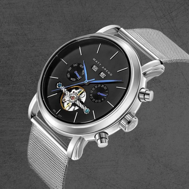 Matt Arend Aficionado Classic Silver / Black MA 302 Aficionado Classic Silver / Black kol