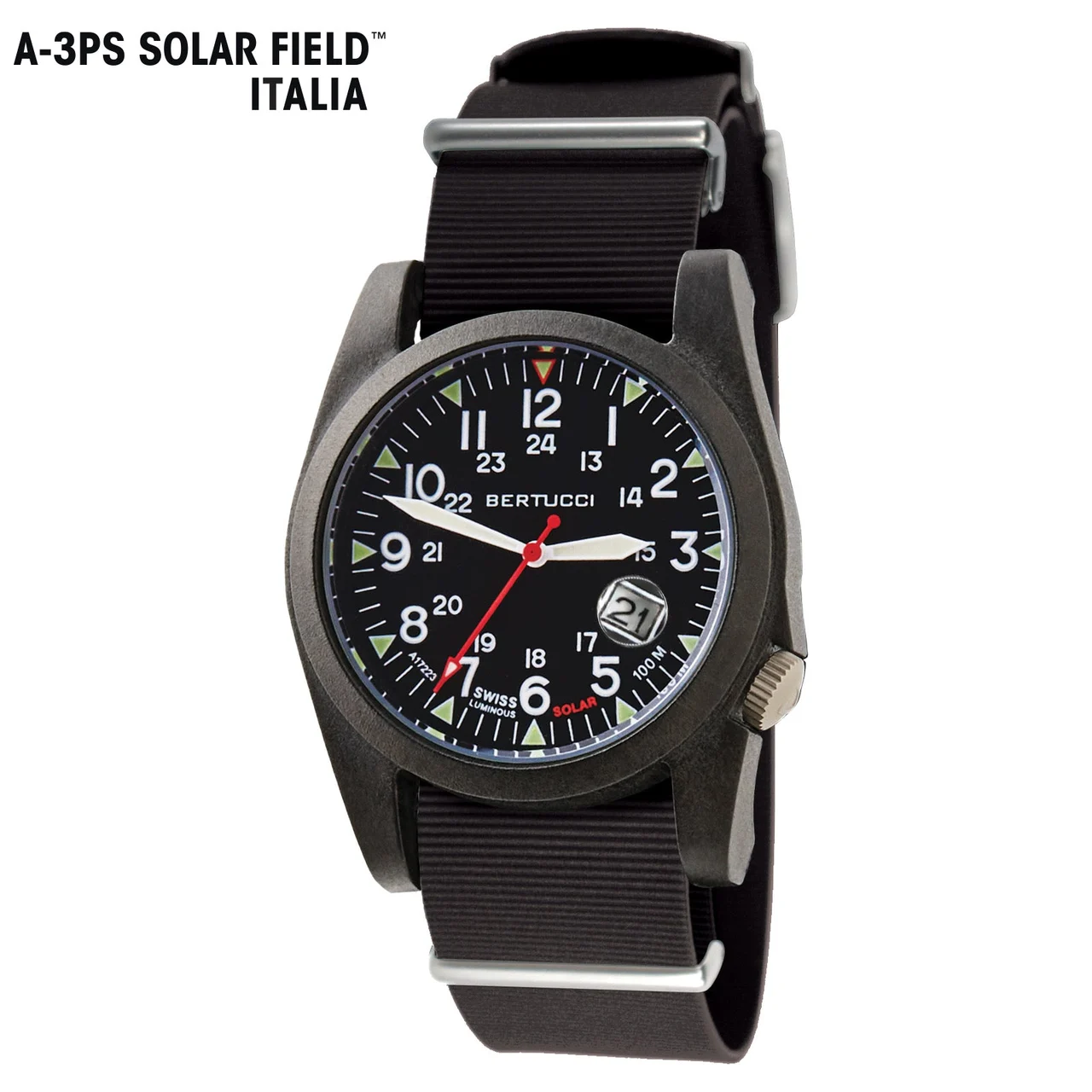 Bertucci Solar Field 13803 42 mm kol saati