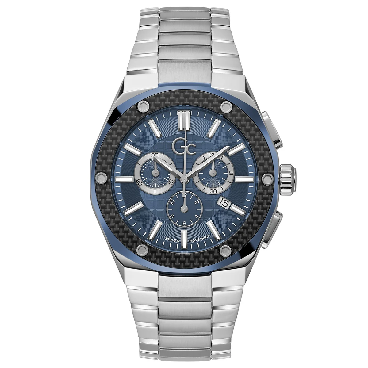 Gc GCZ37001G7MF 44 mm kol saati