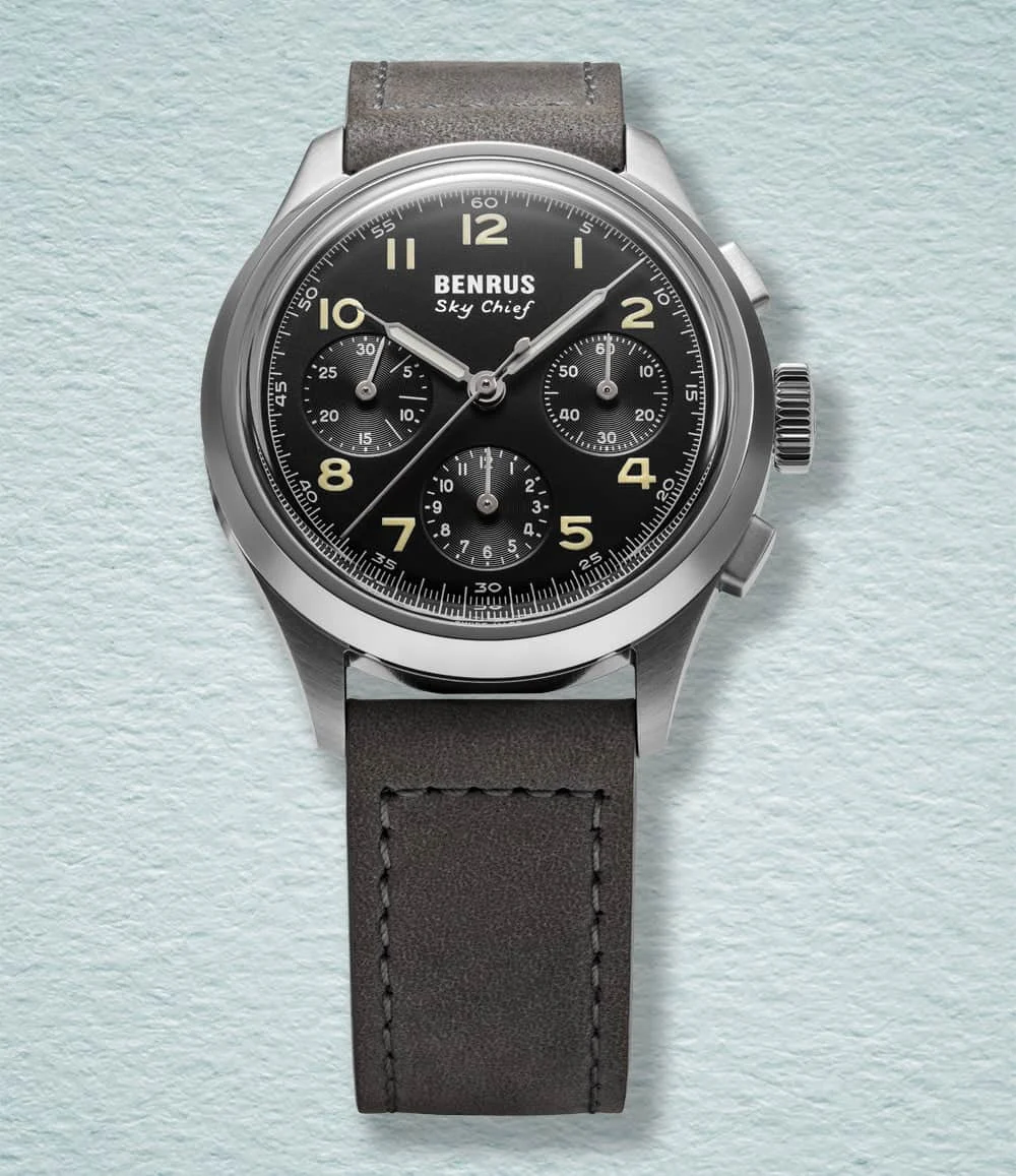 Benrus Sky Chief SKY-SS-B-036-01 36 mm kol saati