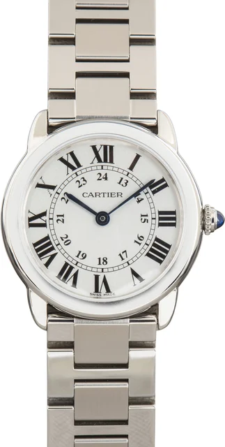 Cartier Ronde Solo De Ref W6701004 Stainless Steel kol saati