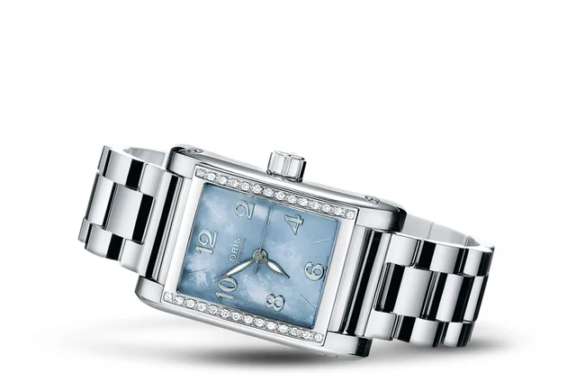 Oris Rectangular Diamonds 01 561 7536 4955-07 8 16 68 kol saati