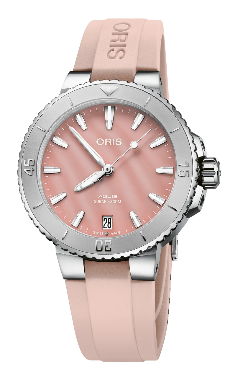 Oris Aquis Date 01 733 7770 4158-07 4 18 66FC 36.5 mm kol saati