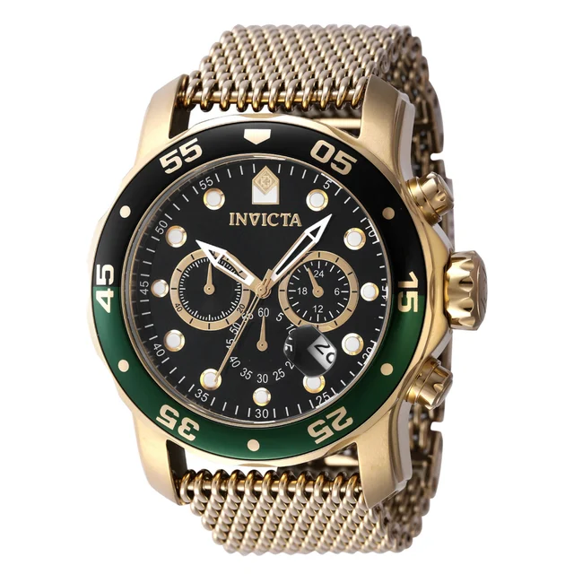 Invicta Pro Diver Atlas Watch - 48mm. Gold (47632) kol saati