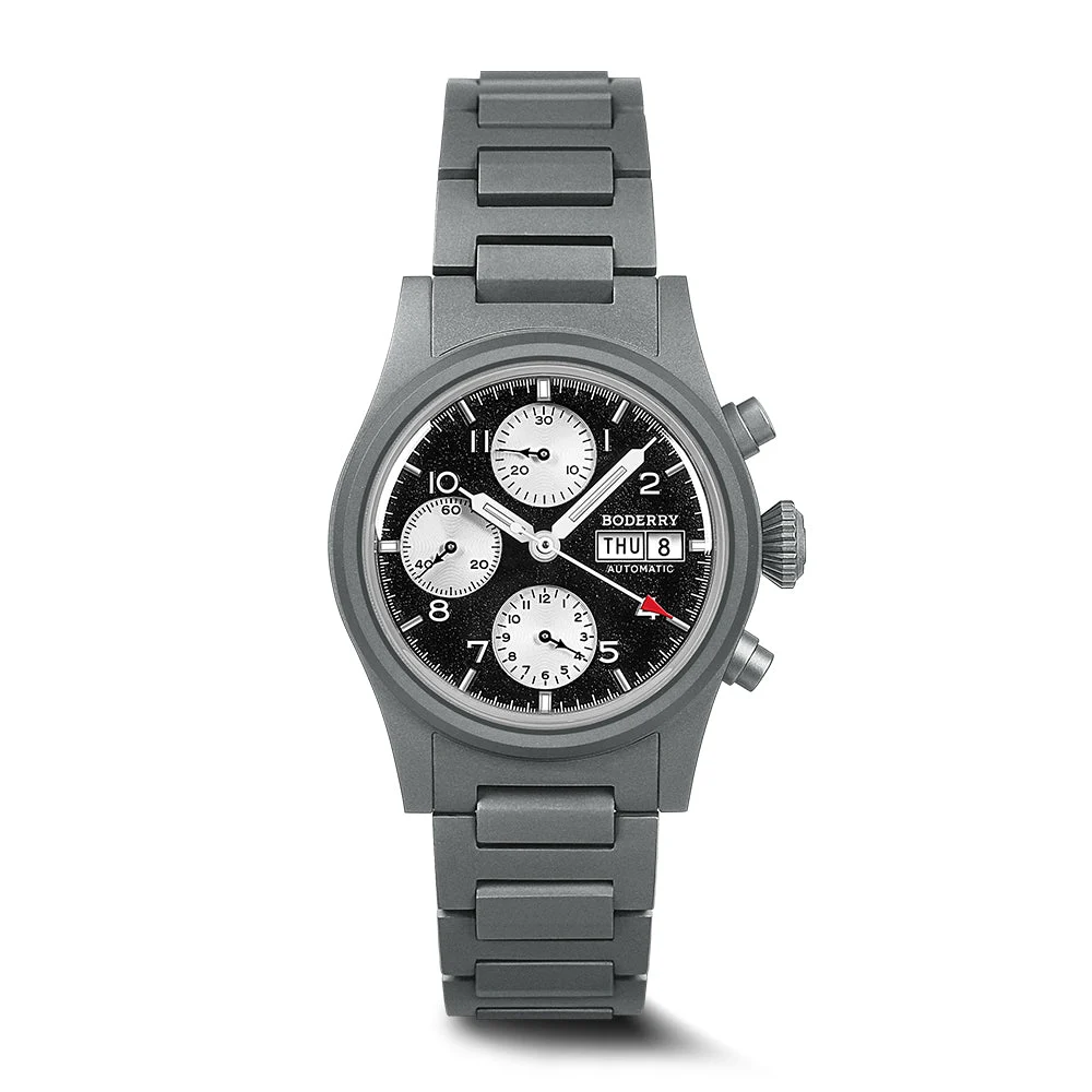 BODERRY Landmaster BD-A18T-03B 39 mm kol saati