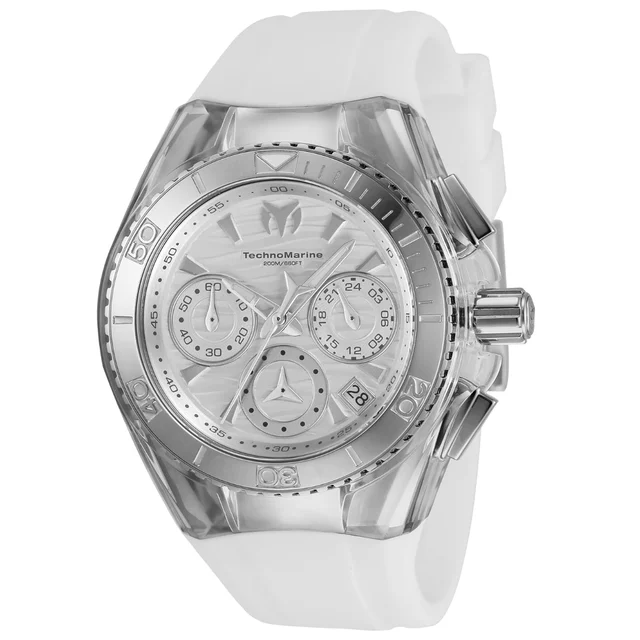 Technomarine Cruise Star Watch - 40.57mm, White (TM-120033) kol saati