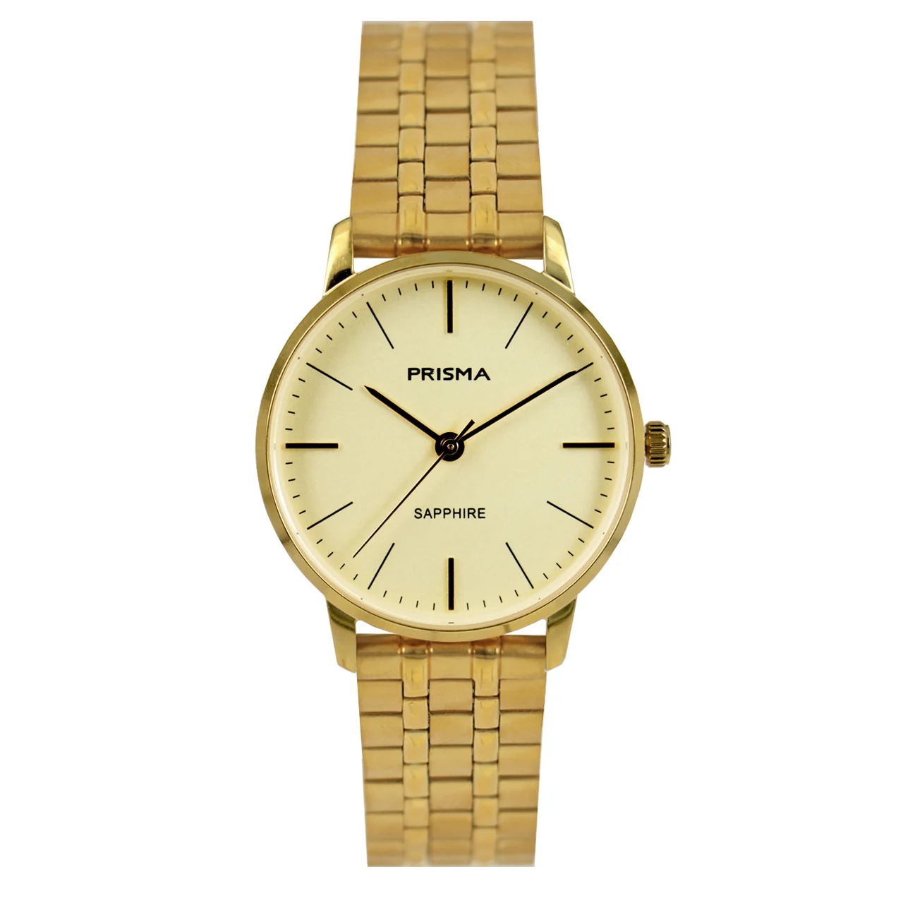 Prisma Watch P.2091 IPG double Stainless steel Champagne 33 mm kol saati