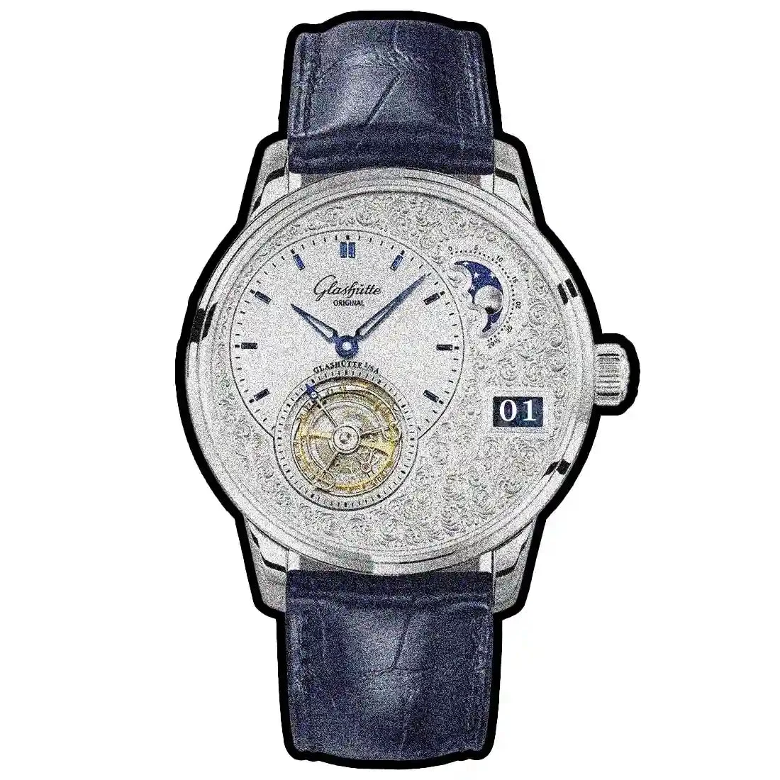Glashutte Original Glashütte Original 47471 40 mm kol saati