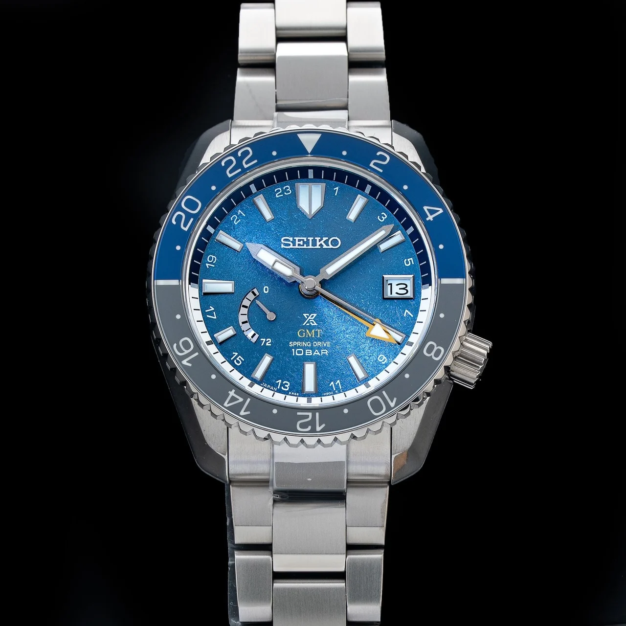 Seiko Prospex GMT Earth Topography U.S Special Edition SNR055 44 mm kol saati
