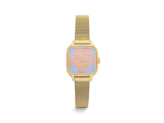 Komono Kate Royale Cameo Gold Sky KOM-W4219 kol saati