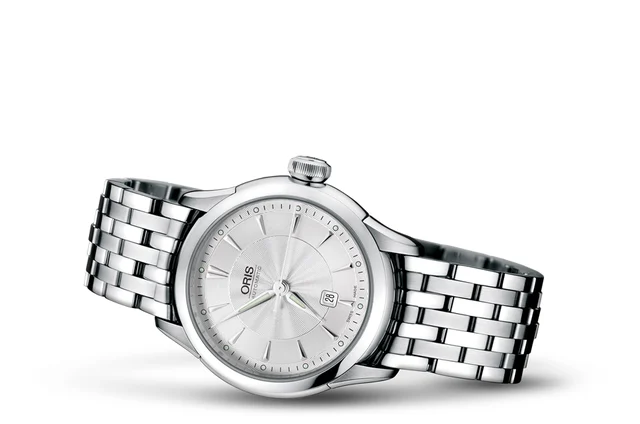Oris Artelier Date 01 561 7604 4031-07 8 16 73 kol saati