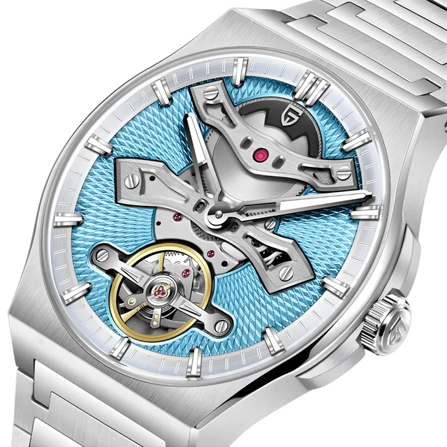 Pagani Design Tourbillon 14:173#orange kol saati
