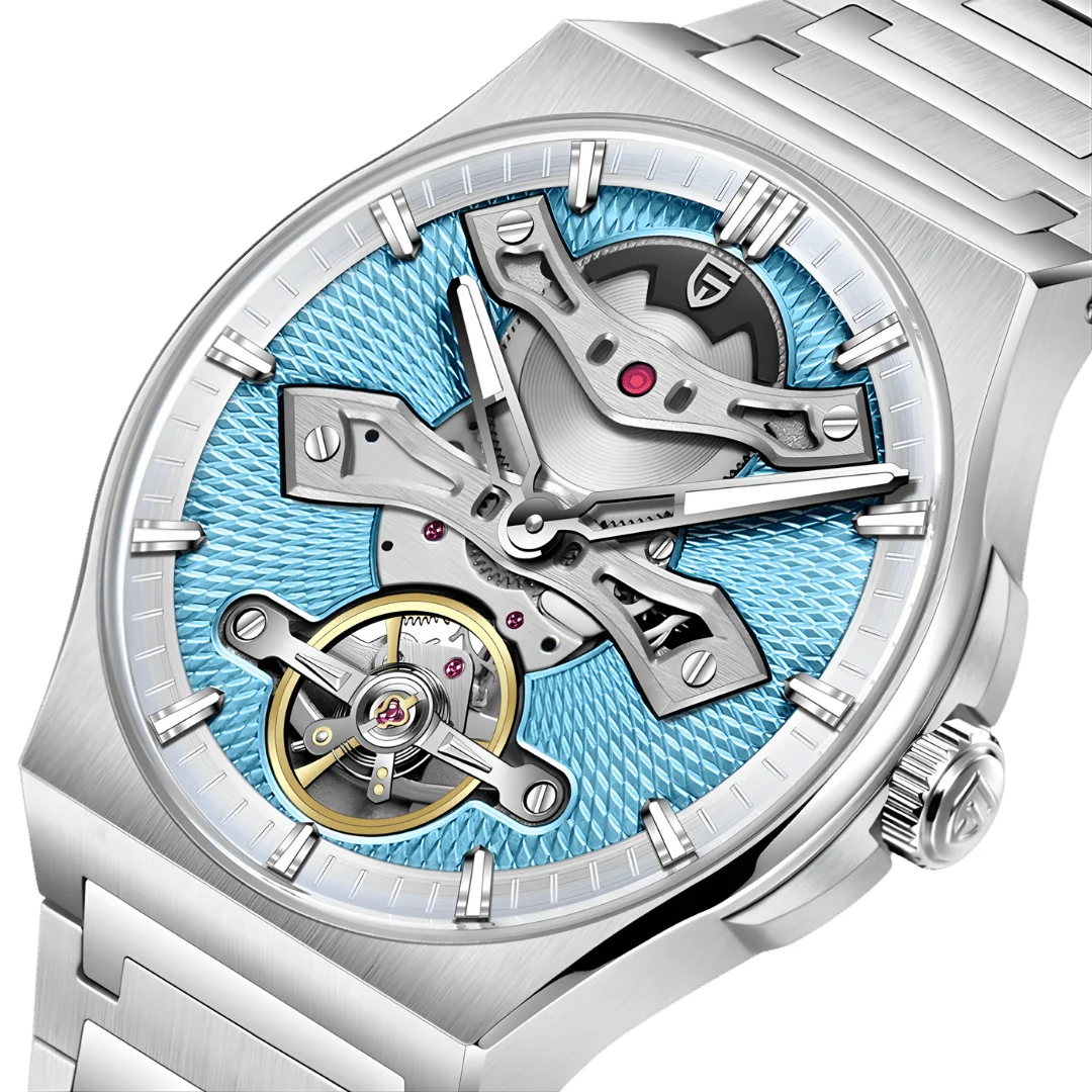 Pagani Design Tourbillon 14:173#orange 42 mm kol saati