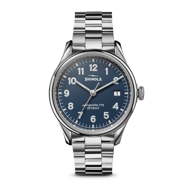 Shinola Vinton S0120161945-1-MdntBlu-38-USA kol saati
