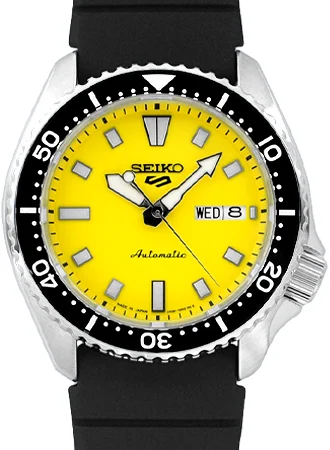 Seiko 5 Japan Seiko 5 Sports “SKX Series” Yellow Ref. SBSA307 SBSA307/SKO kol saati