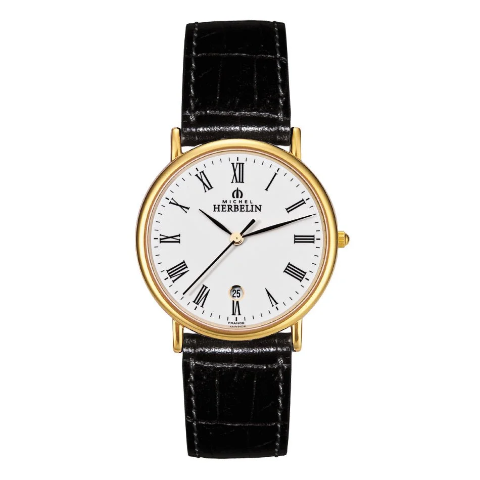 HERBELIN Classique 12443/P01 34 mm kol saati