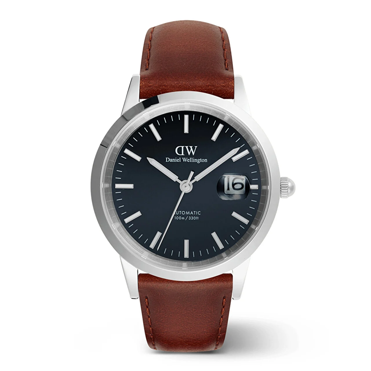 DANIEL WELLINGTON Iconic St Mawes Automatic Silver DW00600755 40 mm kol saati