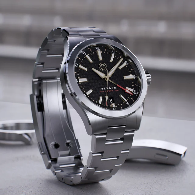 Henry Archer Verden GMT HAC-VER-RAV-3LI kol saati