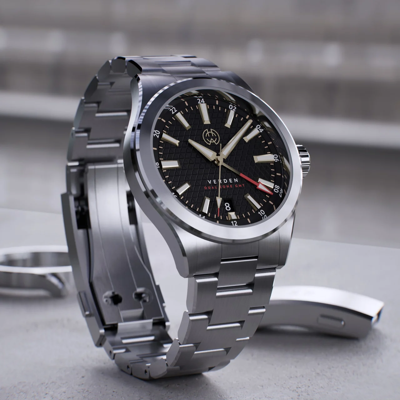 Henry Archer Verden GMT HAC-VER-RAV-3LI 39 mm kol saati