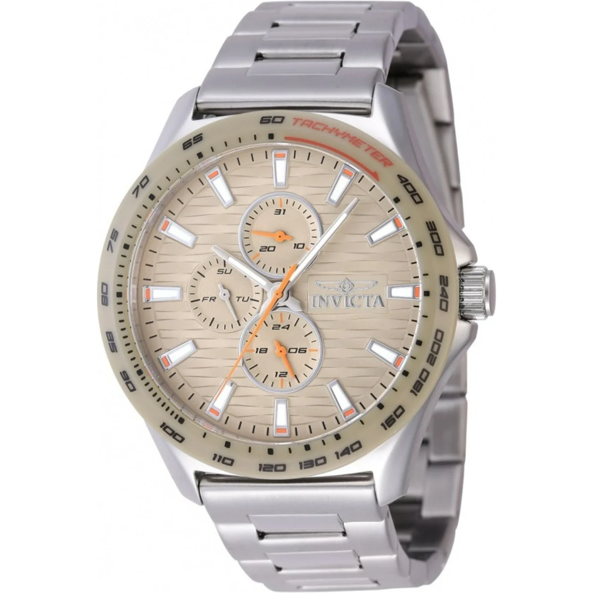 Invicta Racing Slipcore Watch - 44mm, Steel (47552) 44 mm kol saati