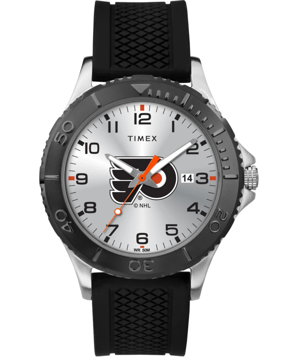 Timex Gamer Black Philadelphia Flyers TWZHFLYMD 42 mm kol saati