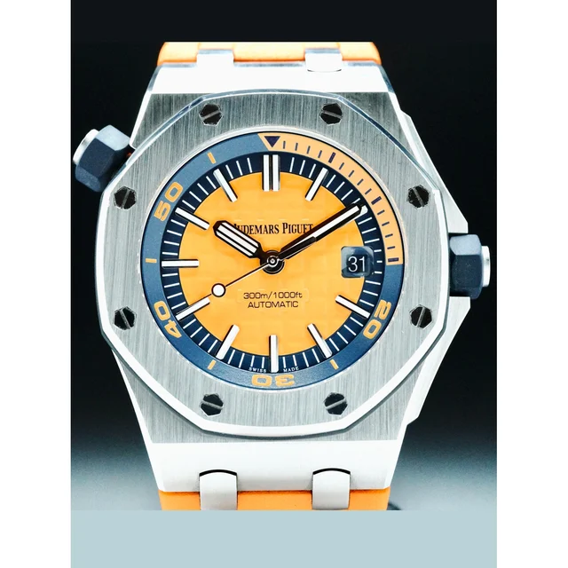Audemars Piguet Royal Oak Offshore Diver Orange Dial 42mm 210000080152 kol saati