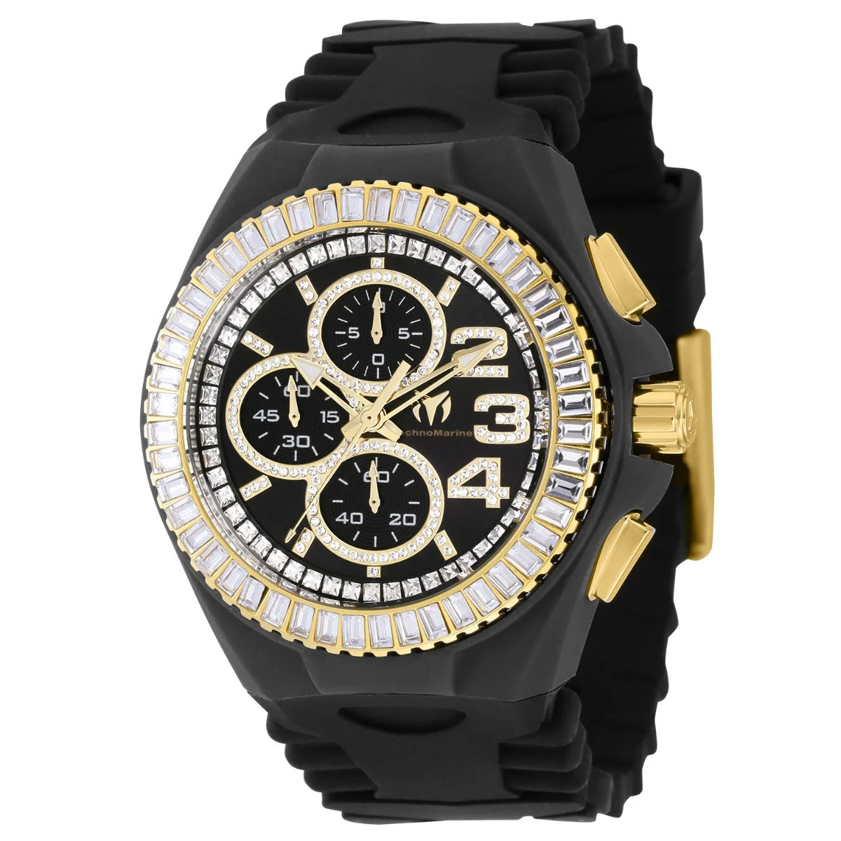 Technomarine Cruise JellyFish Watch - 45mm, Black (TM-121187) 45 mm kol saati