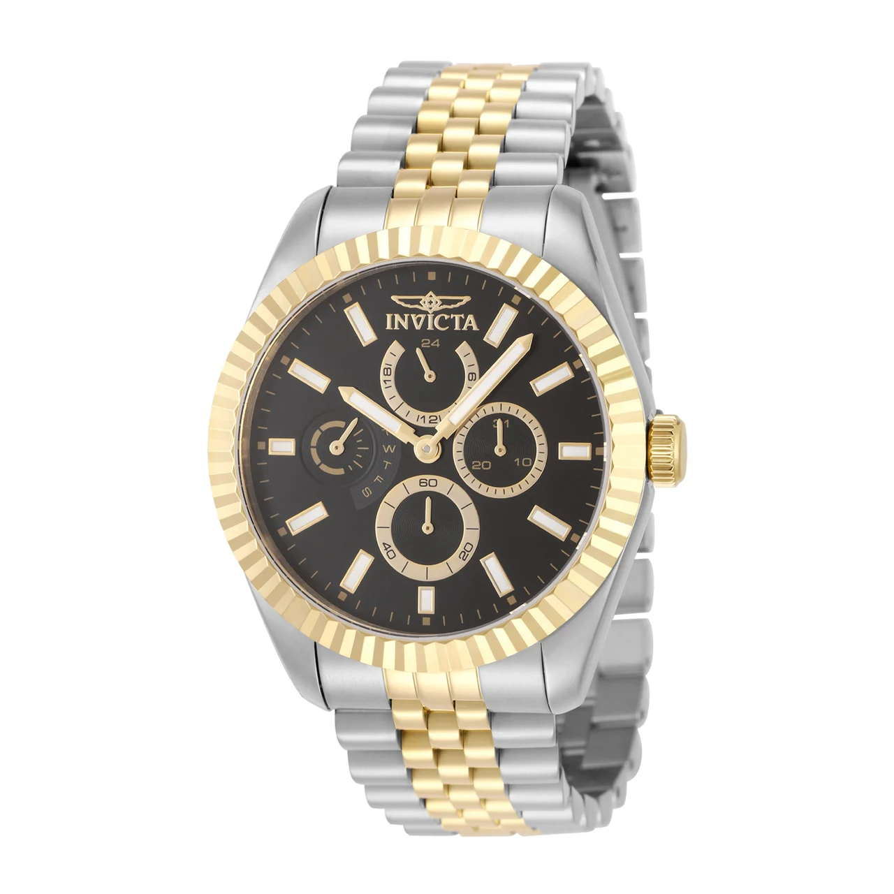Invicta Specialty Wharton Watch - 43mm. Gold, Steel (49537) 43 mm kol saati