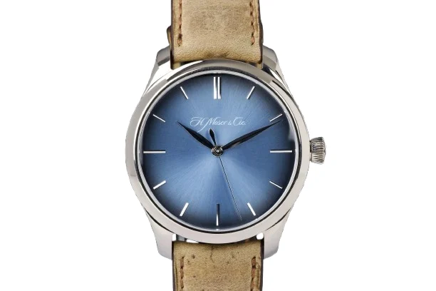 H. Moser & Cie. - Moser & Cie. Armbanduhr Endeavour Centre Seconds 750/- Gold 40 mm kol saati