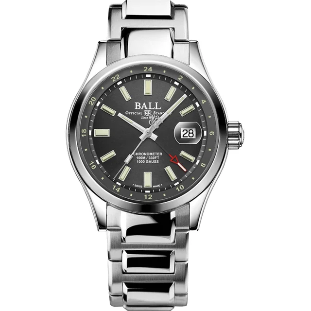 Ball Engineer III Endurance 1917 GMT 41mm Grey Dial GM9100C-S2C-GY kol saati