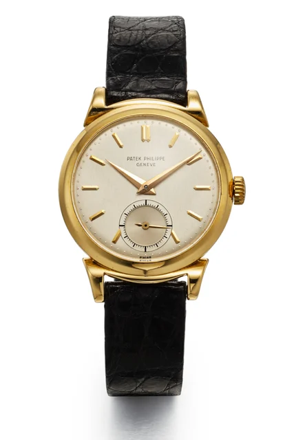Patek Philippe PATEK PHILIPPE REF. 1491 "SCROLL LUGS" PINK GOLD kol saati