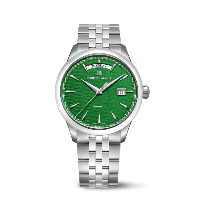 Maurice Lacroix Automatic Vagues Du Jura Green 756058-SS002-630-1 kol saati