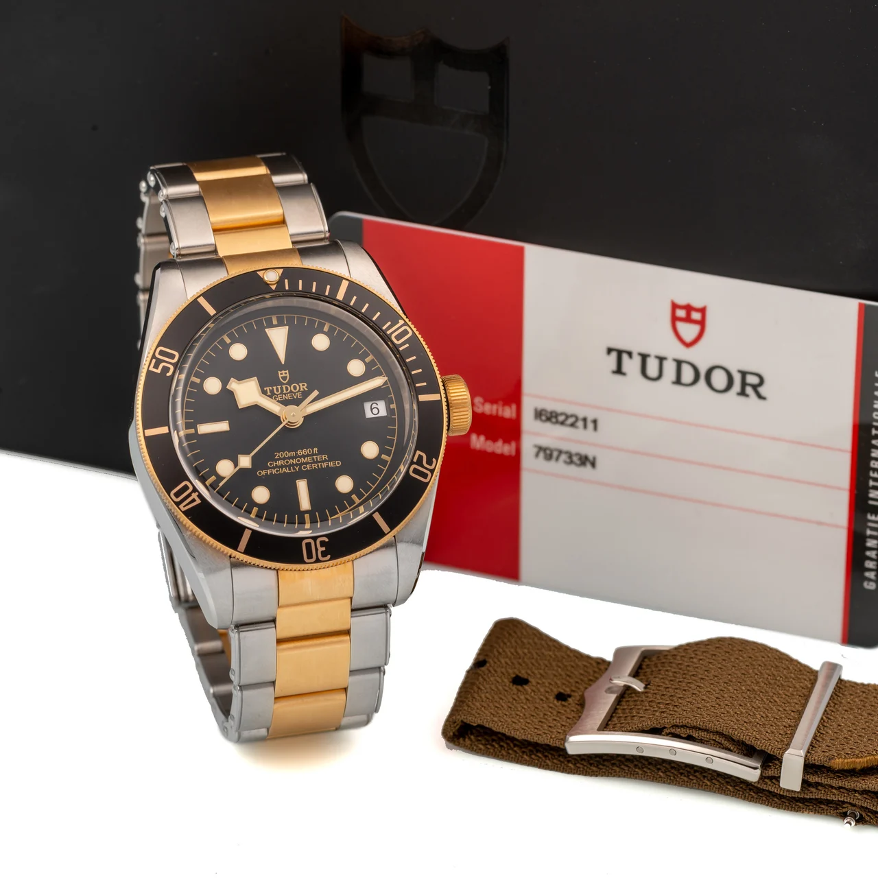 Tudor TUDOR, REF. 79733, BLACK BAY, STEEL AND GOLD 41 mm kol saati