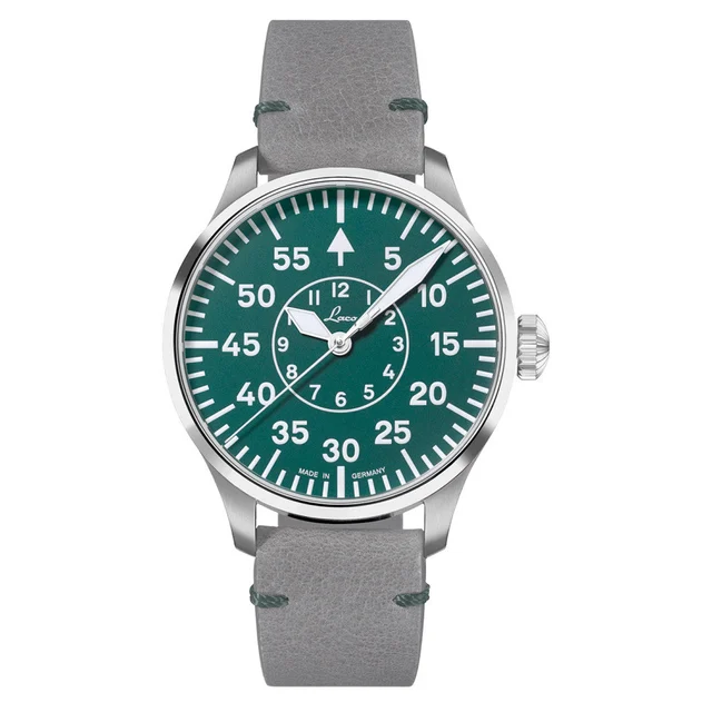 Laco Limited Edition Aachen Grun 42mm Watch #862179 kol saati
