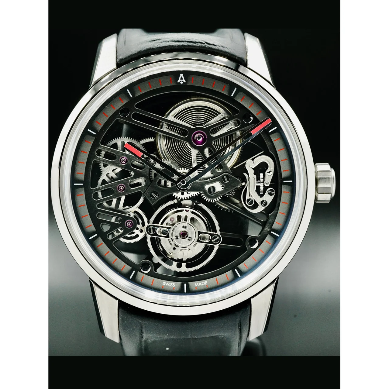 Angelus Racing Tourbillon Skeleton 0TSAT.B01A.K007T 210000035765 kol saati