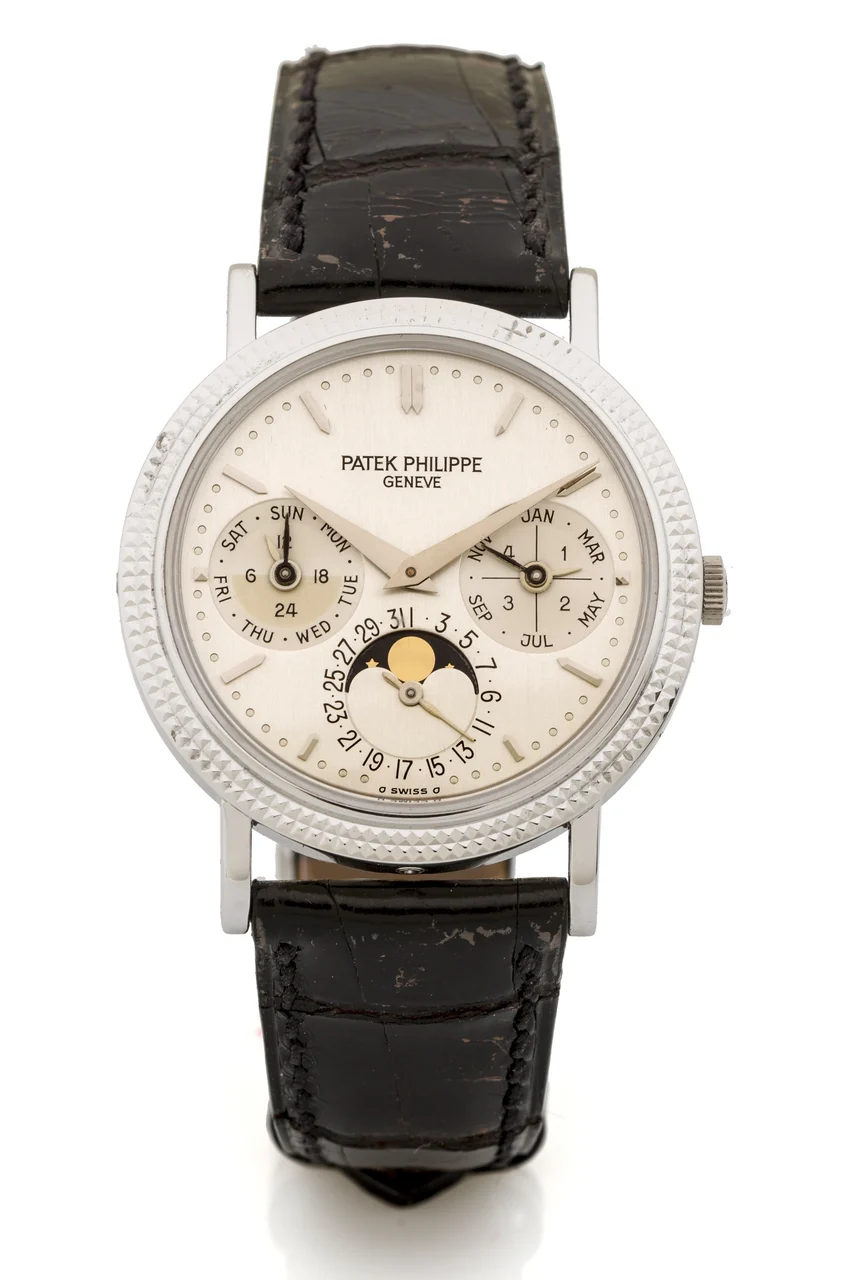 Patek Philippe PATEK PHILIPPE REF. 5039 CLOUS DE PARIS SEALED YELLOW GOLD kol saati