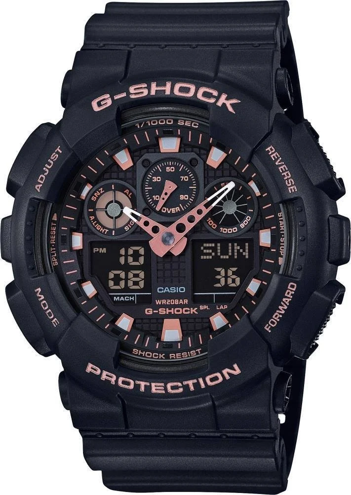 Casio G-shock Iconic GA-100GBX-1A4DR 51.2 mm kol saati