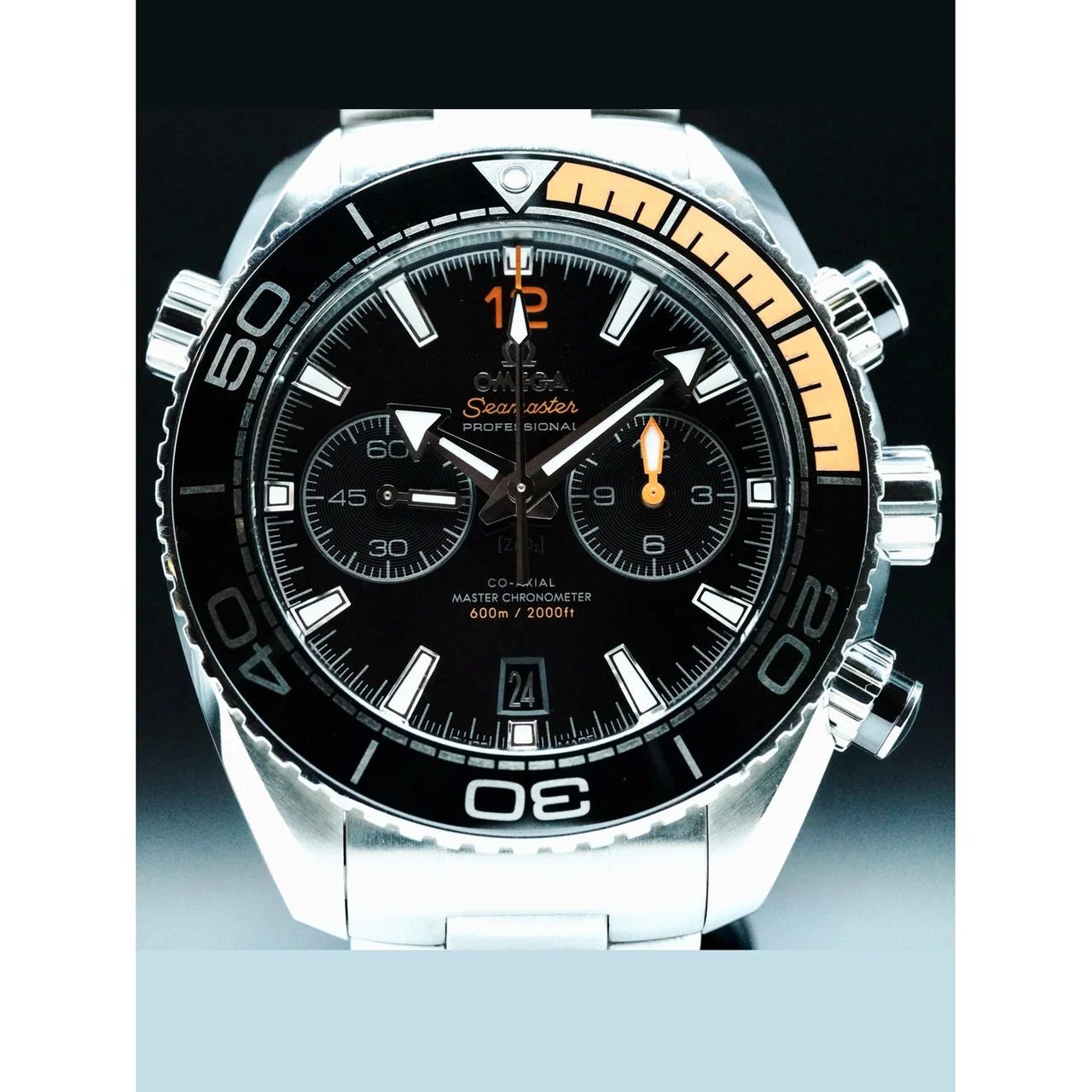 OMEGA Seamaster Planet Ocean 600m Co-Axial Master Chronometer Chronograph 45.5mm 210000075886 45.5 mm kol saati