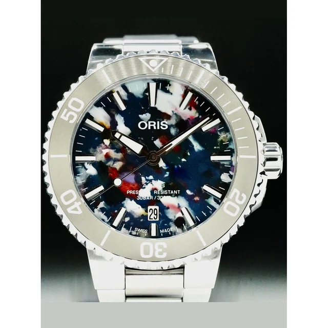 Oris Aquis Date Upcycle 210000047304 kol saati