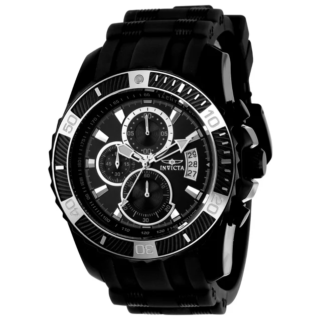 Invicta Pro Diver SCUBA Watch - 45mm, Black (22433) kol saati
