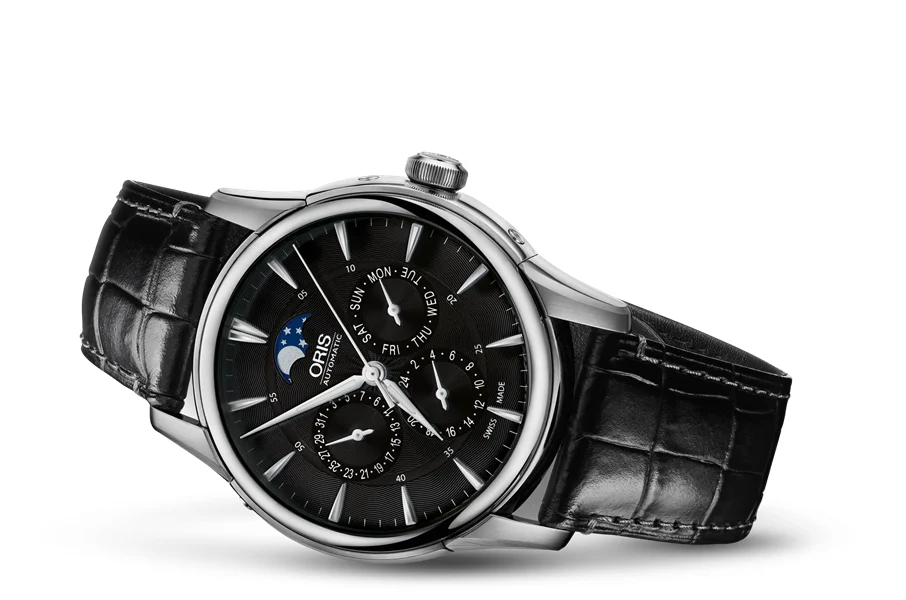 Oris Artelier Complication 2007 01 582 7689 4054-07 5 21 71FC 40.5 mm kol saati