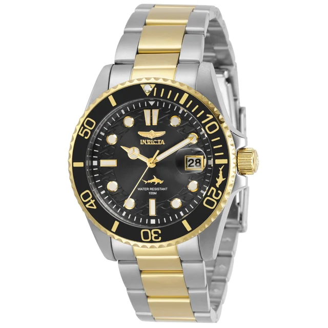 Invicta Pro Diver Currentvale Watch - 38mm, Steel, Gold (30483) kol saati