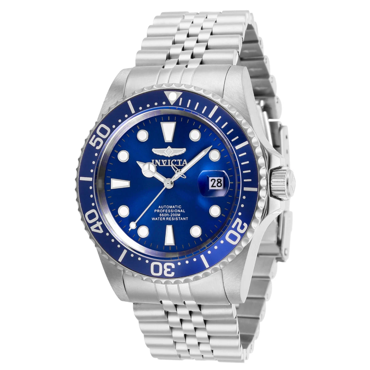 Invicta Pro Diver Navigator Automatic Watch - 42mm. Steel (30092) 42 mm kol saati