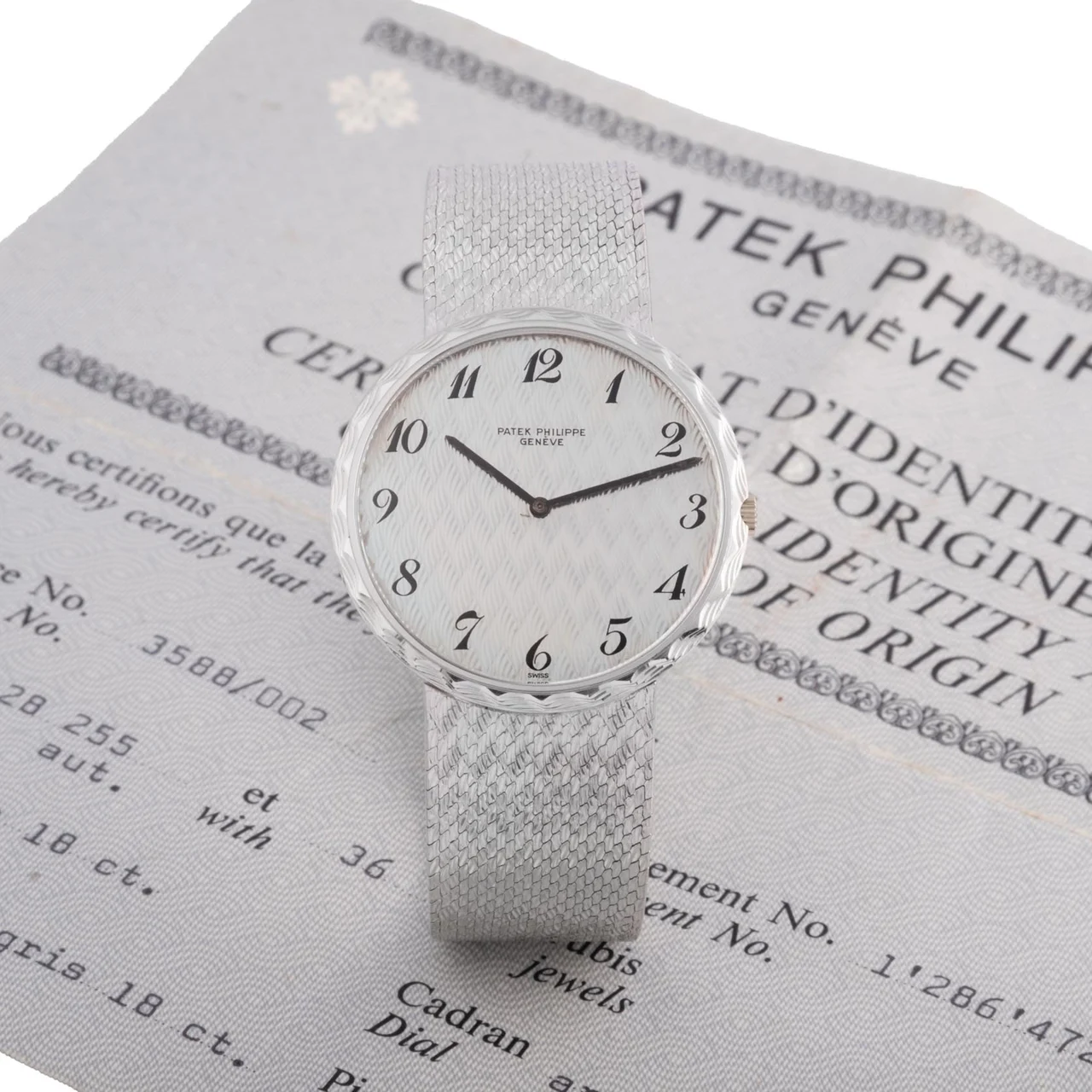Patek Philippe Switzerland 3588/002 kol saati