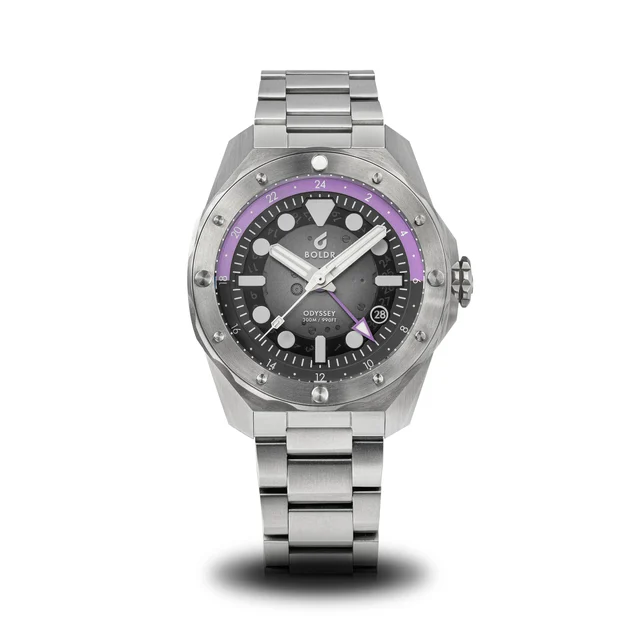 BOLDR Supply Co. Odyssey Aurora ODY-TI-40-A-PU kol saati