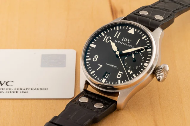 IWC IWC, REF. 5004, BIG PILOT, STEEL kol saati