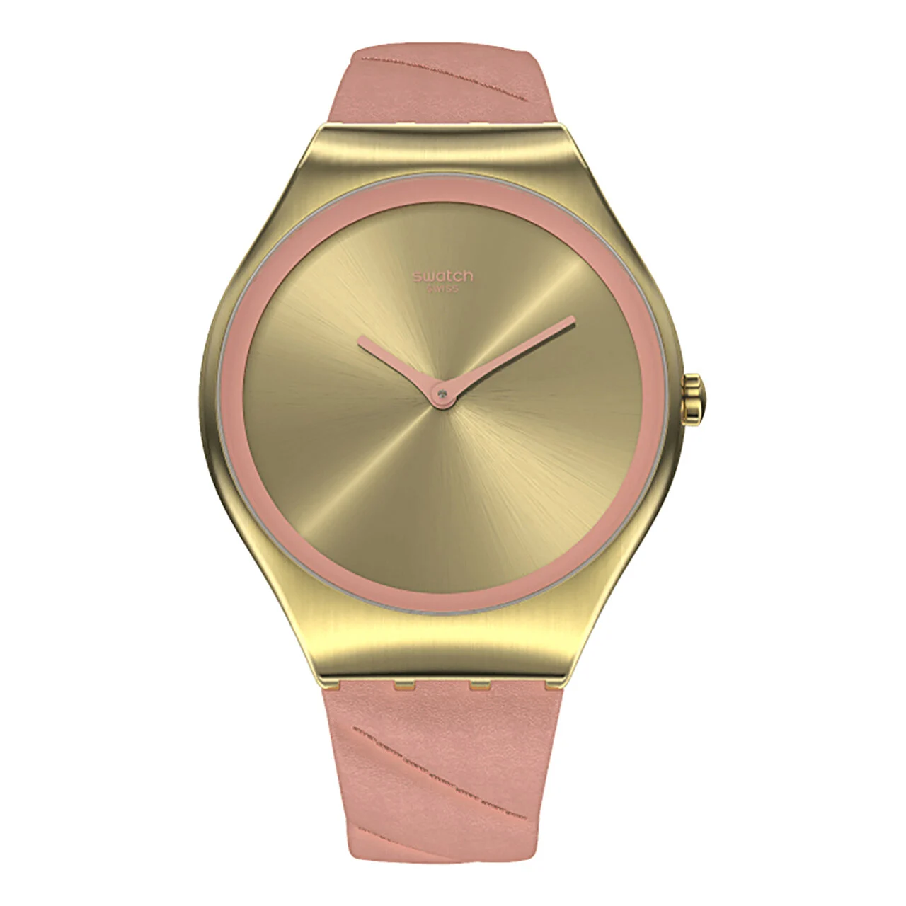 Swatch Blush Quilted SYXG114 38 mm kol saati