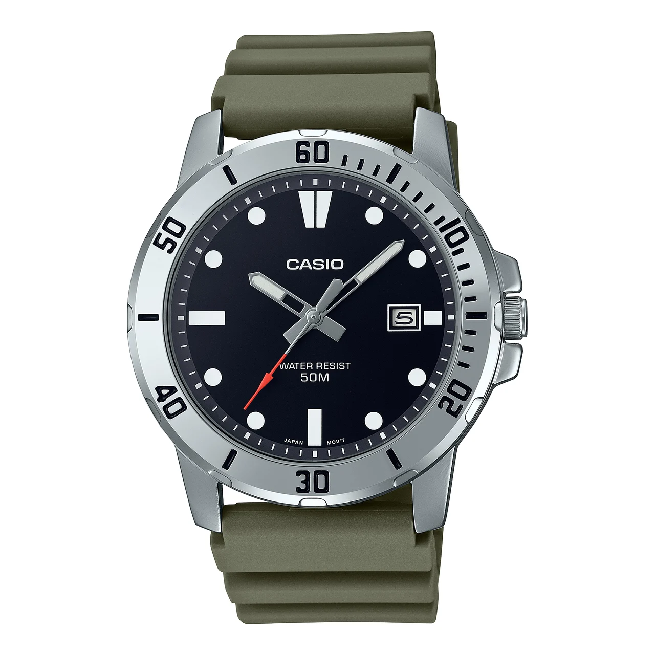 Casio MTPVD01-3E 49 mm kol saati