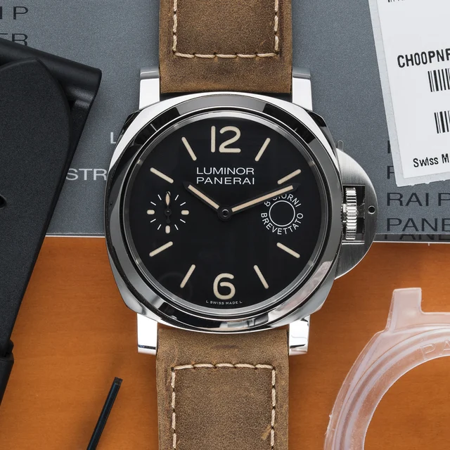 Panerai Pam 00590 Luminor 8-DAY Steel OP 6937 kol saati